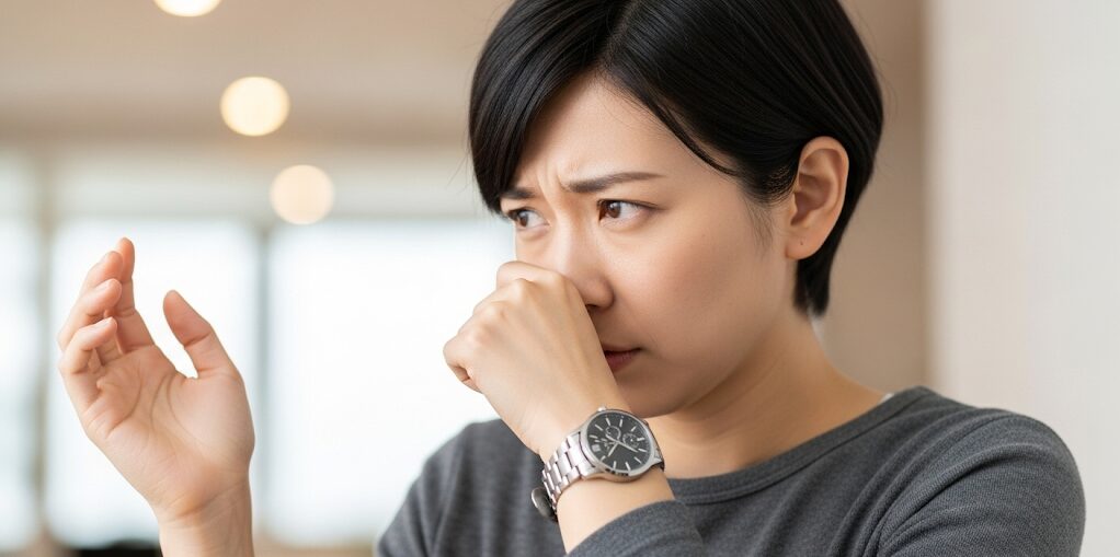 腕時計で手首が臭い原因と対策！自宅でできる簡単ケア方法