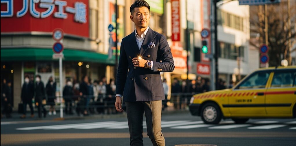 ゴールドメンズコーデでおしゃれに見せる