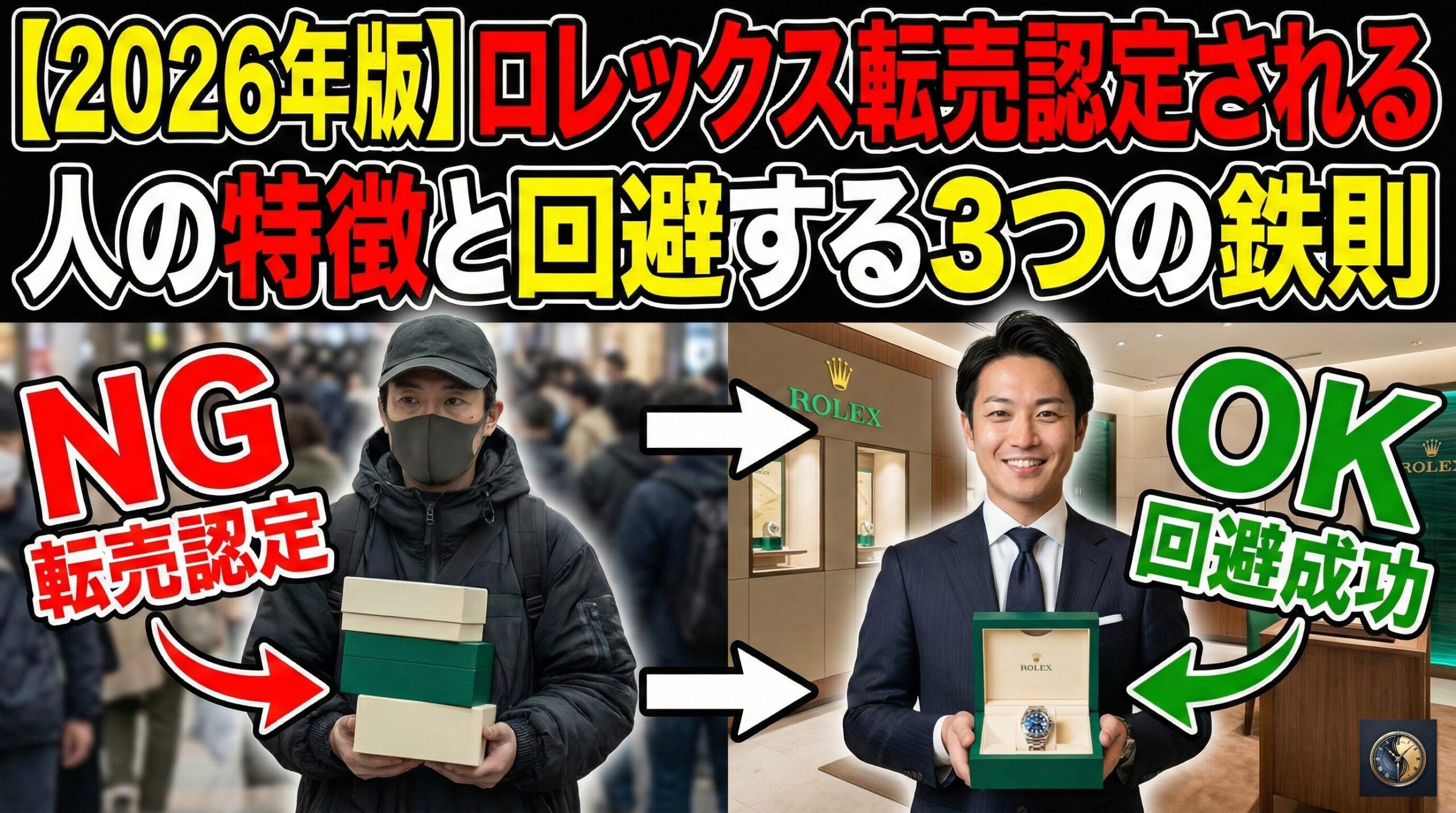 【2026年版】ロレックス転売認定される人の特徴と回避する3つの鉄則