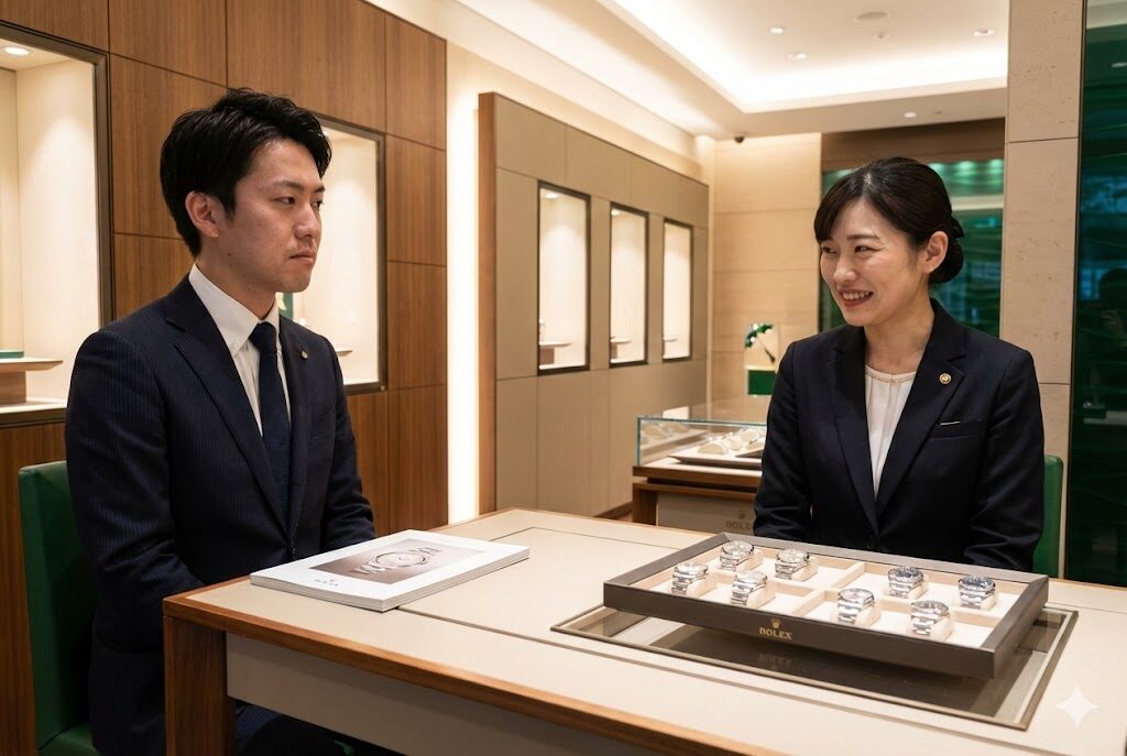 ロレックス店員との会話が続かない5つの原因