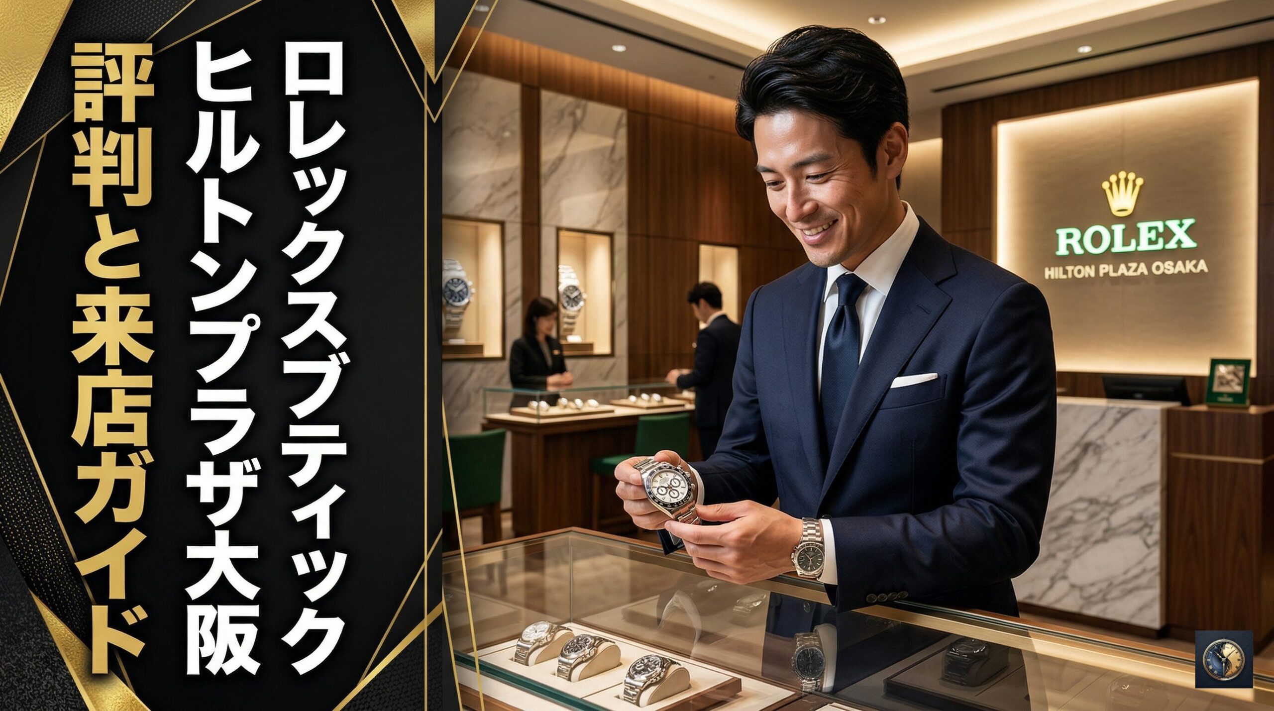 ロレックスブティックヒルトンプラザ大阪の評判と来店ガイド