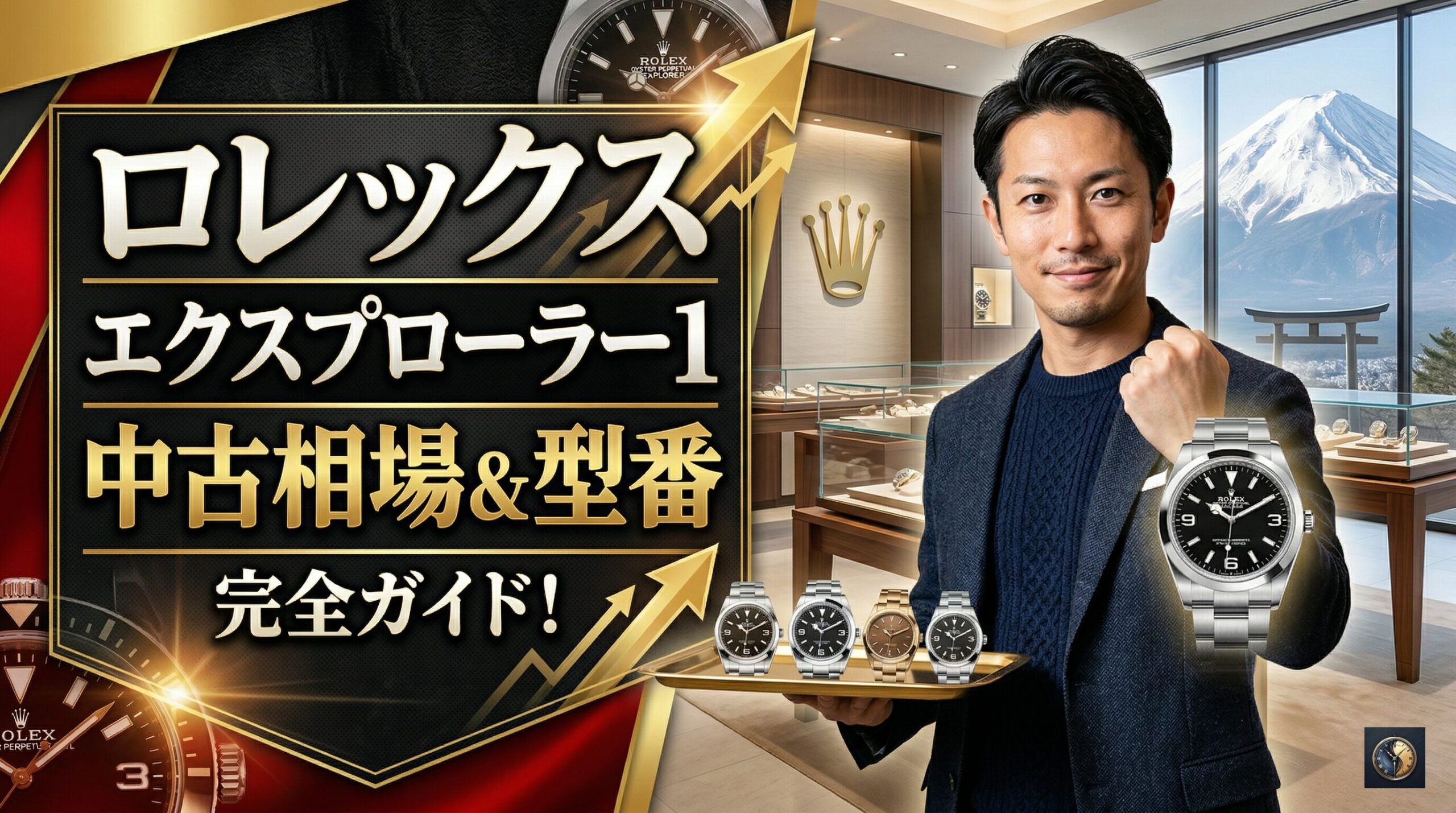 ロレックス エクスプローラー1の中古相場と型番の選び方